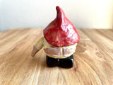 Hand sculpted Morning Gnome