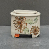 Wildwood keepsake pot - handmade ceramic