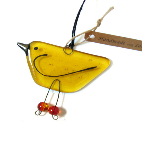 Amber Glass Bird