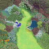 A Fabulous Spot In The Garden - Giclee Print