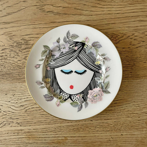 Illustrated Vintage Plate - CLEMENTINE