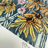 Rudbeckia and Agapanthus 1