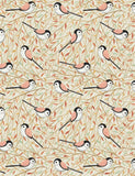 Long-Tailed Tits - Gift Wrap - Sheet