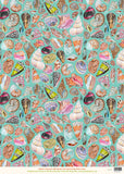 Shells - Gift Wrap - Sheet