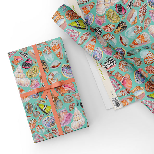 Shells - Gift Wrap - Sheet
