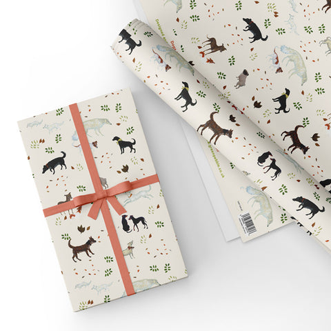 Dogs - Gift Wrap - Sheet