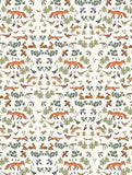 Mr Fox, Ivory - Gift Wrap - Sheet