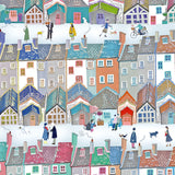 Winter Town - Gift Wrap - Sheet
