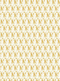 Lighthouse - Gold - Gift Wrap - Sheet
