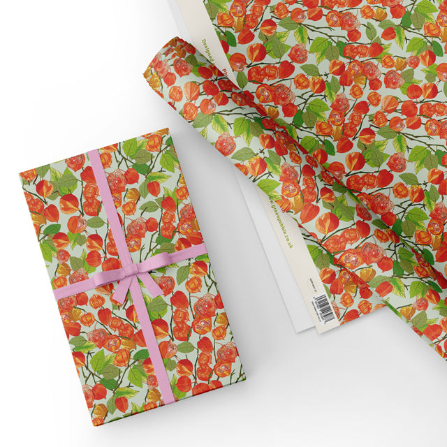 Physalis - Gift Wrap - Sheet