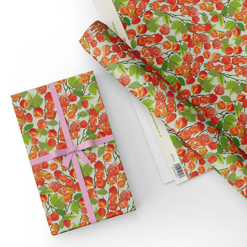 Physalis - Gift Wrap - Sheet