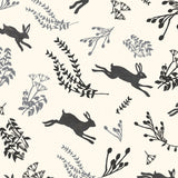 Silver Hares - Gift Wrap - Sheet
