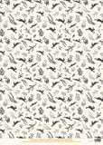 Silver Hares - Gift Wrap - Sheet
