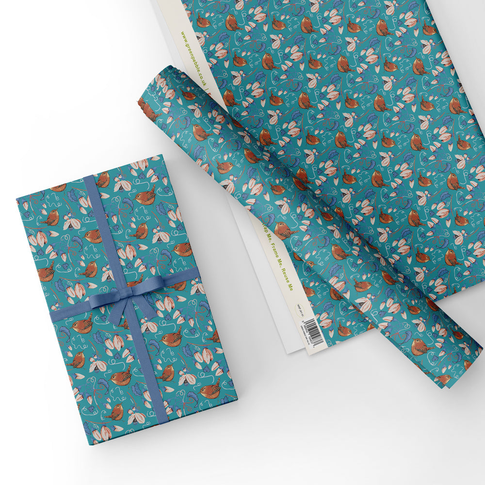 Wren - Gift Wrap - Sheet