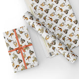 Winter Creatures - Gift Wrap - Sheet