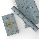 Silver Woodland - Gift Wrap - Sheet