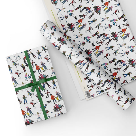 Skating - Gift Wrap - Sheet