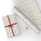 Hares In The Snow - Gift Wrap - Sheet