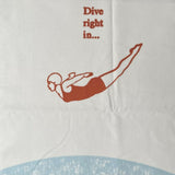 Dive Right In… Tea Towel