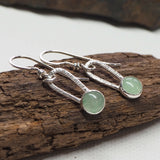 Green Aventurine Dangle Earrings