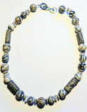 Crinoid Fossil & Gemstone Necklace