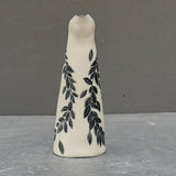 Evening Leaves Jug - handmade ceramic