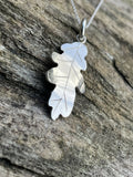 ancient leaves oak leaf pendant 2