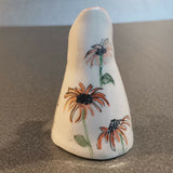 Flower Dance Jug - handmade ceramic