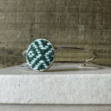 Green Diamond - British Wool Small Bangle
