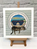 The Porthole Cat - Print