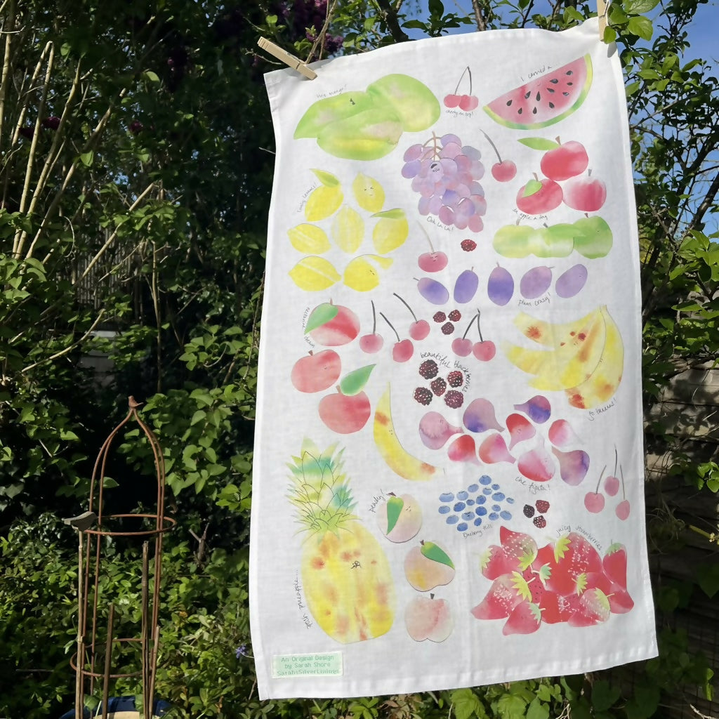 Cutie Fruitie Tea Towel