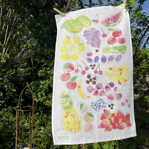 Cutie Fruitie Tea Towel