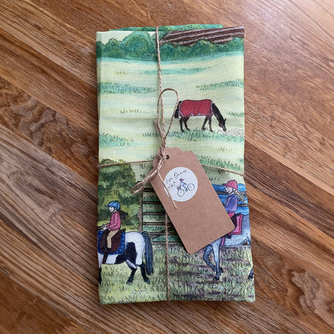 First Hack of Spring - Tea Towel