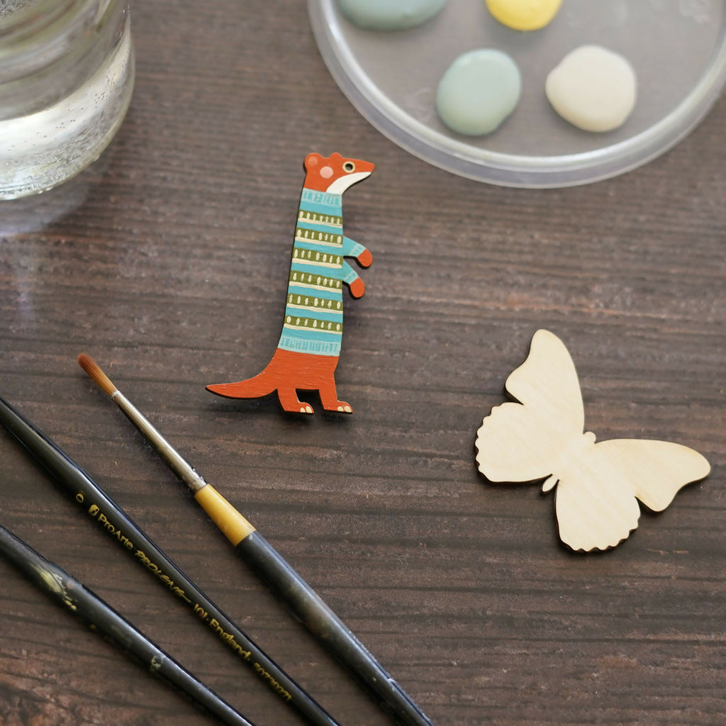 Design Your Own Brooches Kit - Across The Fields