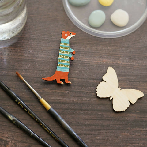 Design Your Own Brooches Kit - Across The Fields