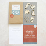 Design Your Own Brooches Kit - Deep In The Jungle