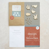 Design Your Own Brooches Kit - Into The Garden