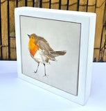 Fat Robin - Original Oil Painting