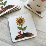 Sunflower Coaster 1024