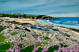 Treyarnon Bay, Cornwall - Giclee Print