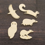 Design Your Own Brooches Kit - Down To The Woods