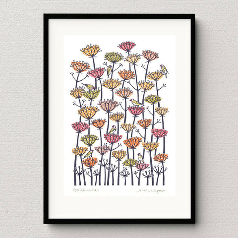 Goldfinches - A4 Gicleé Print