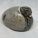 Small Stoneware Pigeon - Handmade in Devon - Ceramic Sculpture
