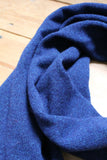 Soft Lambswool Dark Blue Scarf