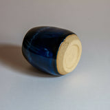 Ceramic Pot - Dark Green and Blue Glaze