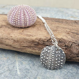 Silver Sea Urchin Pendant