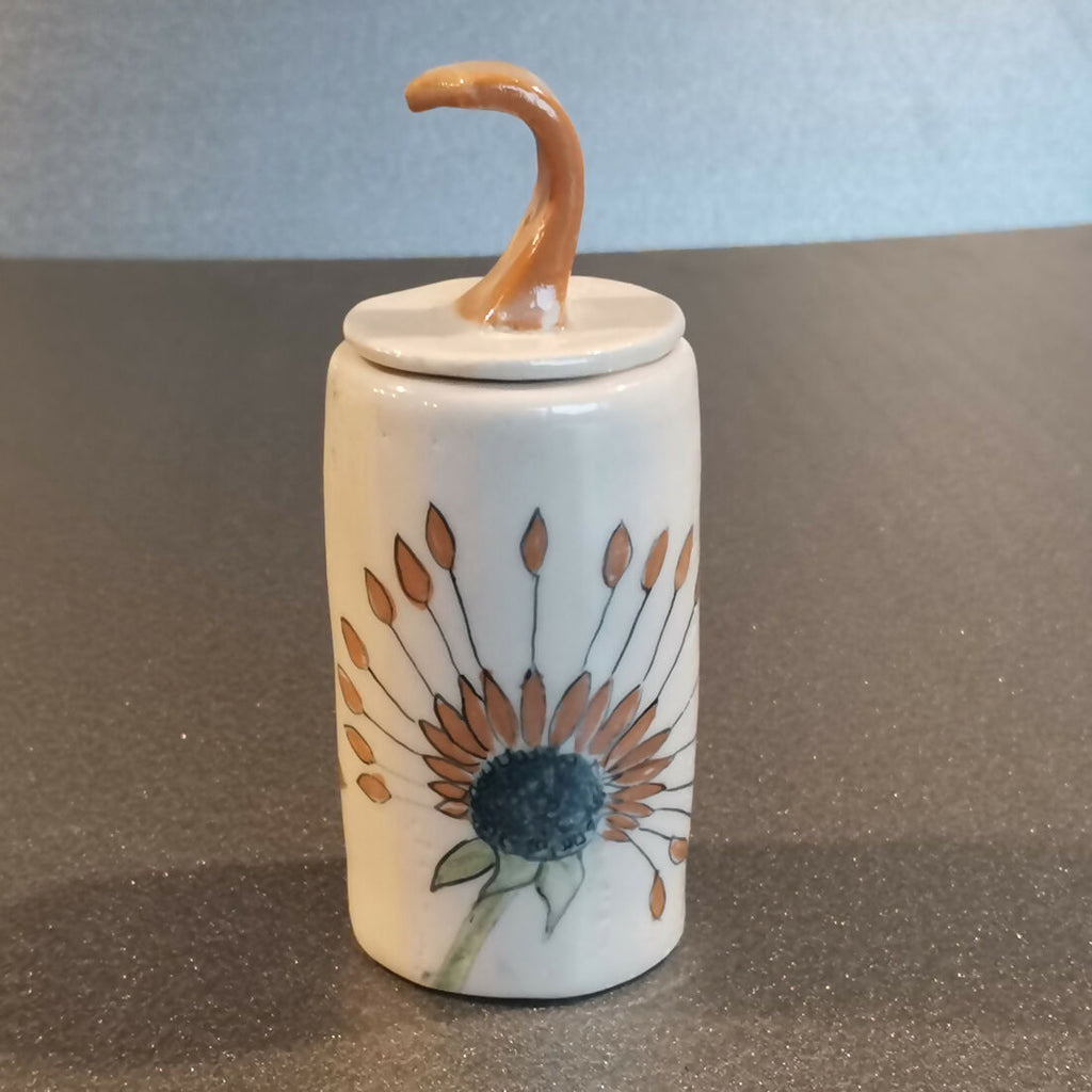 Proudflower Keepsake Pot - handmade ceramic