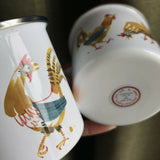 Cockerels - Enamel Mug