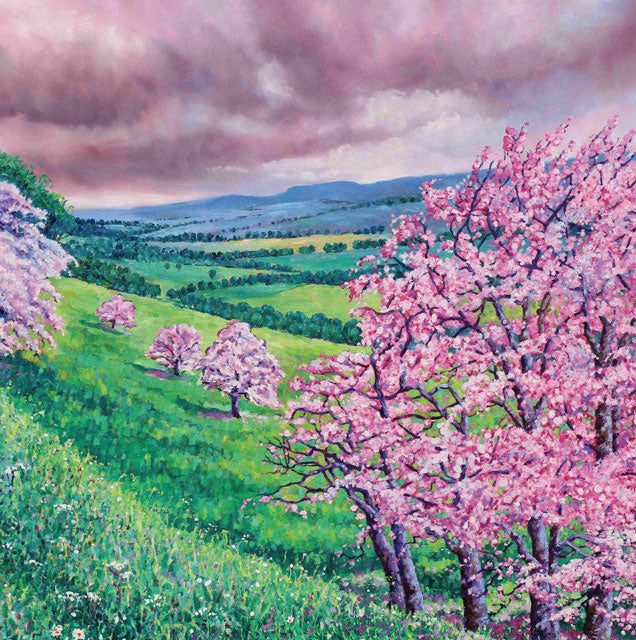 A fine art greeting card by painter Zoe Elizabeth Norman