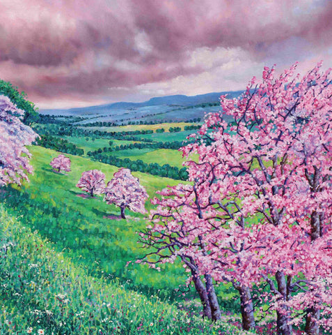 A fine art greeting card by painter Zoe Elizabeth Norman